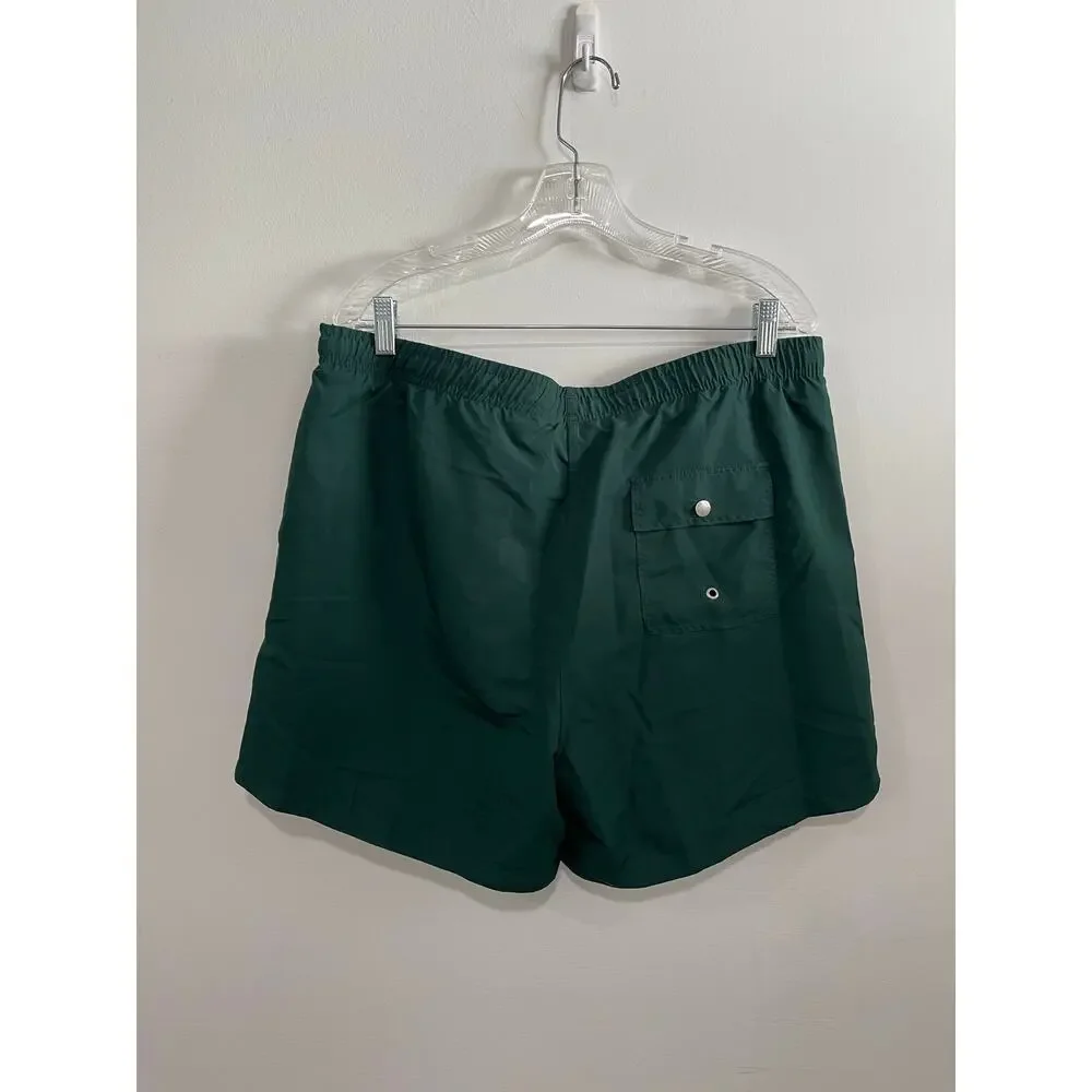 Bather Solid Pine Swim Trunk 5.5 inch Outdoors Swimming Extra Large
